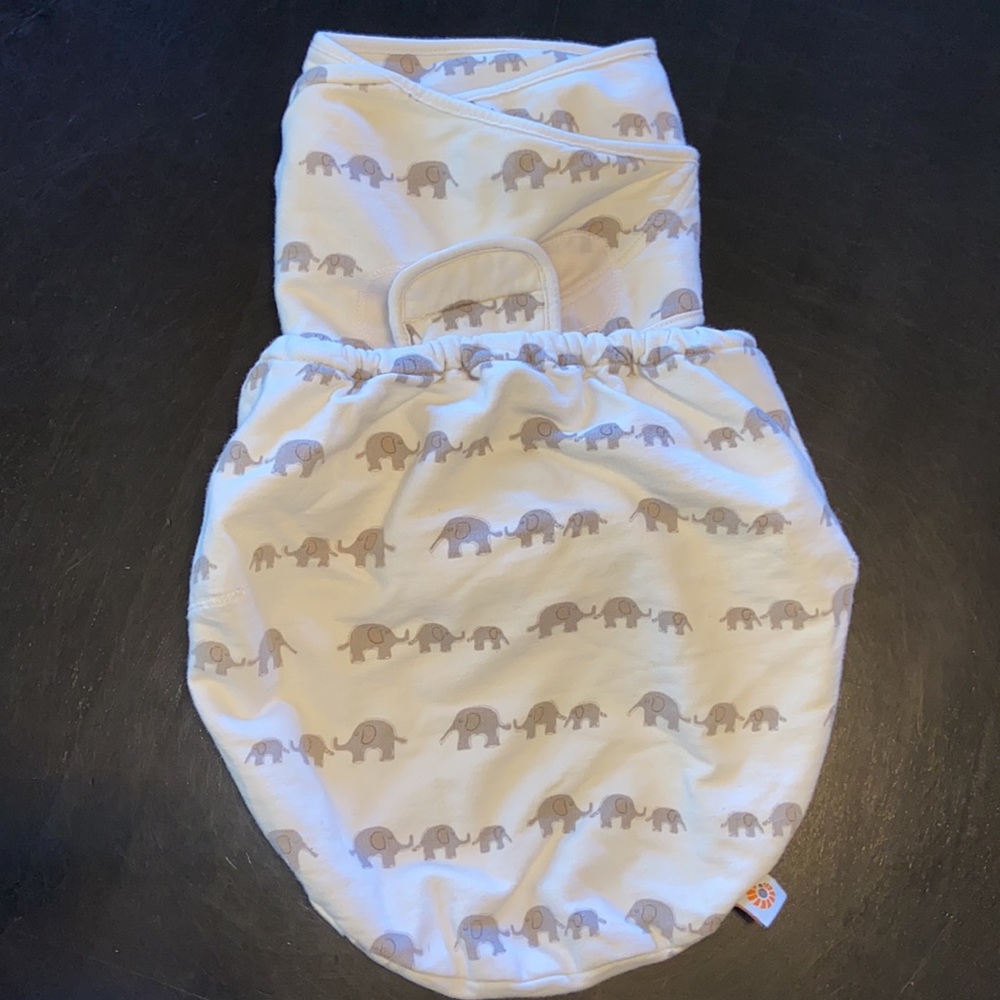 BUNDLE DISCOUNTS! S/M elephant Ergobaby swaddler